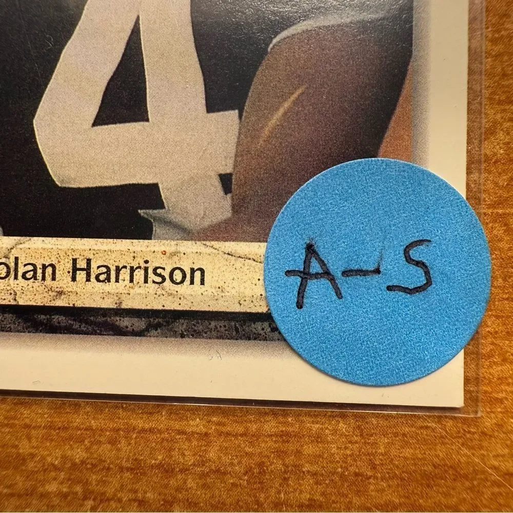 Nolan Harrison Raiders‎ Trading Card